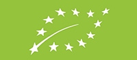 Grünes Bio-Vegan Logo