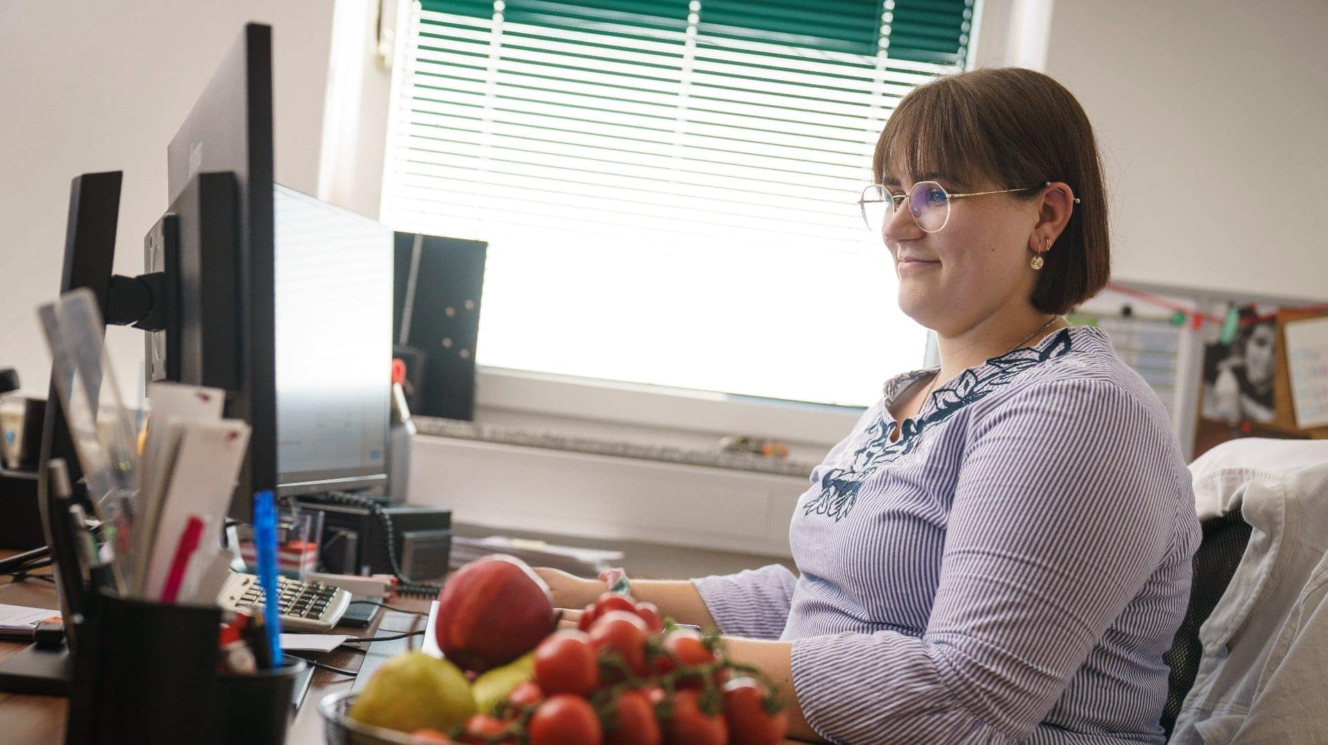 Lehrberuf Bürokaufmann bzw. Bürokauffrauin der Frutura Firmenzentrale in Hartl