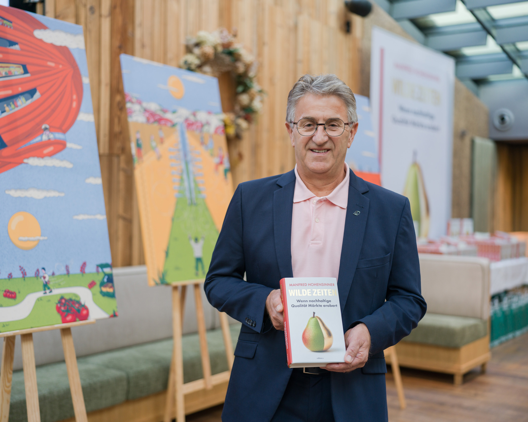 Vom Findelkind zum Tomaten-Pionier: Manfred Hohensinner erzählt seine „Wilden Zeiten“